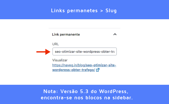 SEO: Configuração de Slug WordPress